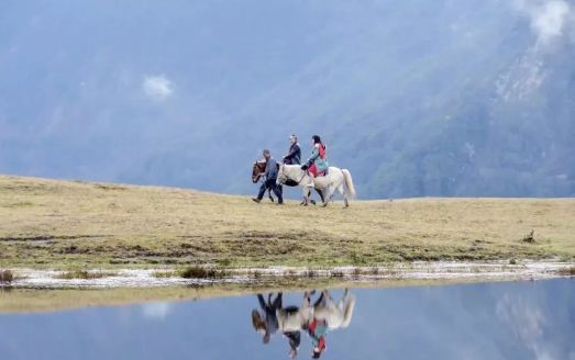 九寨沟爱情海景区