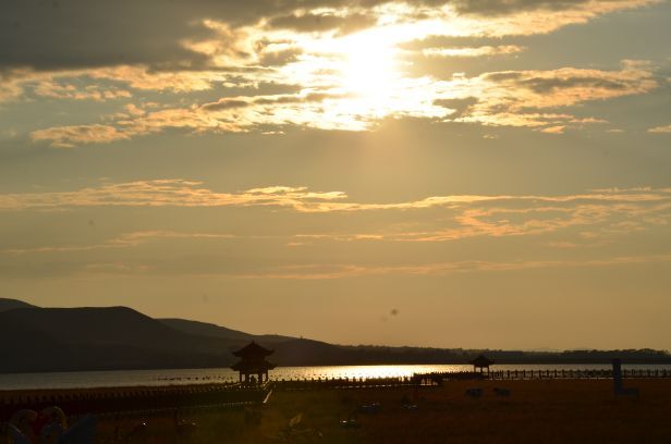 闪电湖京北湿地草原