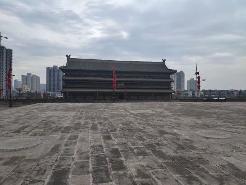 西安唐皇城墙含光门遗址博物馆