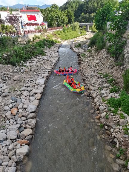 栾川大峡谷漂流