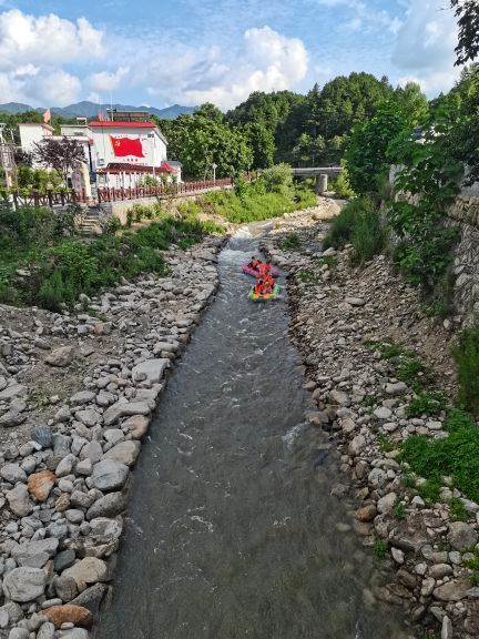 栾川大峡谷漂流