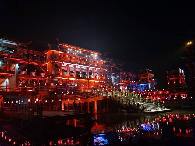 大型山水实景演艺《烽烟三国》