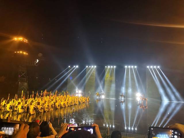 大型山水实景演艺《烽烟三国》