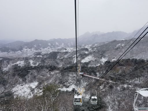 慕田峪长城箱式索道