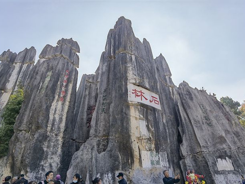 阿诗玛化身石旅游景点图片