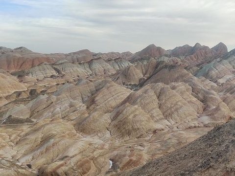 张掖七彩丹霞旅游景区旅游景点攻略图