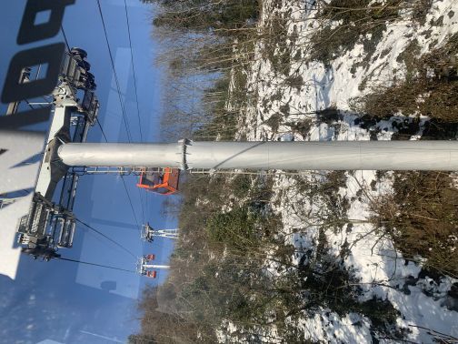 西岭雪山大飞水风景区