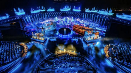 360°全景秀演《海上有青岛》第 2 张图片