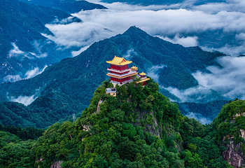 终南山南五台景区第 25 张图片