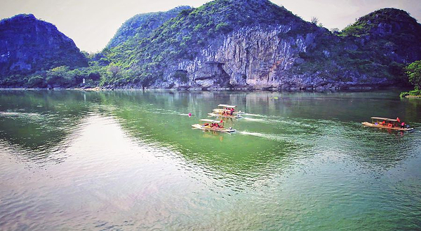 漓江竹筏·龙门水境