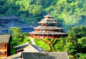 桂林蝴蝶谷瑶寨第 2 张图片