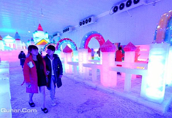宁波文化广场冰雪文化节第 5 张图片