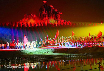 蒙山沂水大型水上实景演出第 3 张图片