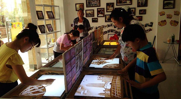 瀚漠沙画艺术体验馆