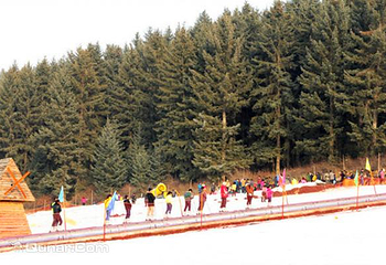 鹞子沟康乐山庄滑雪场第 13 张图片