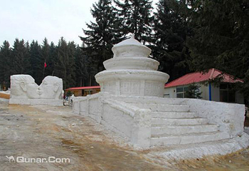 鹞子沟康乐山庄滑雪场第 14 张图片