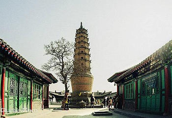 白衣寺塔第 1 张图片