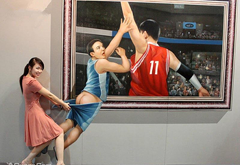 淄博3D魔幻艺术展第 3 张图片