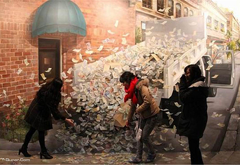 玫瑰香缇3D画展第 3 张图片