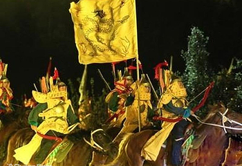 《鼎盛王朝·康熙大典》实景演出第 28 张图片