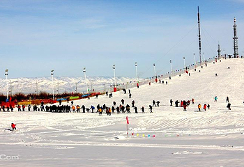 蒲类海滑雪场第 2 张图片