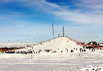 蒲类海滑雪场第 1 张图片