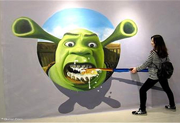 玫瑰香缇3D画展第 1 张图片
