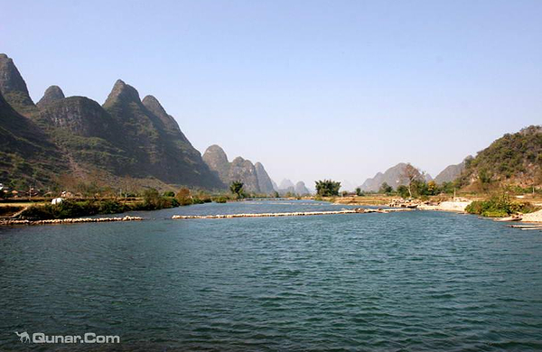 银子岩 世外桃源 遇龙桥往返漂流(含接送) 春山秋水国际旅行社 景点