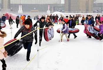天津海昌极地冰雪节滑雪场第 3 张图片