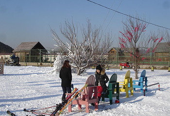 莲花山滑雪场第 5 张图片