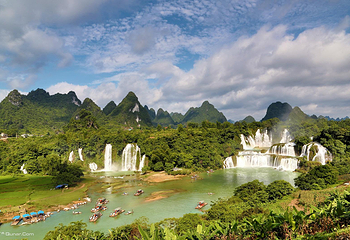 德天跨国瀑布景区第 21 张图片
