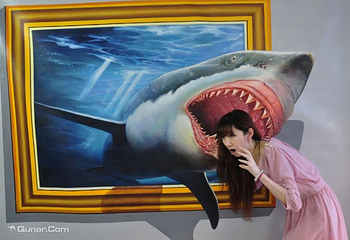 魔幻3D画展（3D电影主题立体画）第 4 张图片