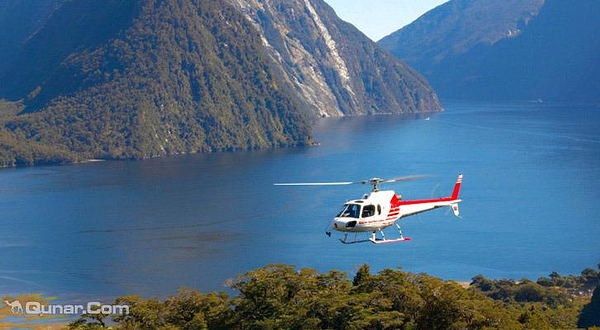 皇后镇米尔福德峡湾冰川直升机巡游
