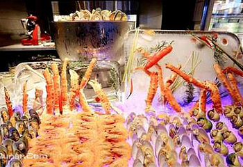 三亚山海天万豪酒店自助餐第 4 张图片