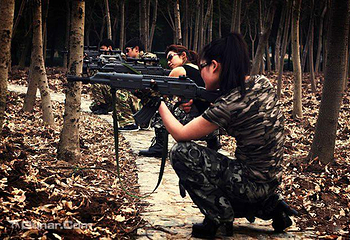 威久真人CS镭射拓展基地（普陀店）第 5 张图片