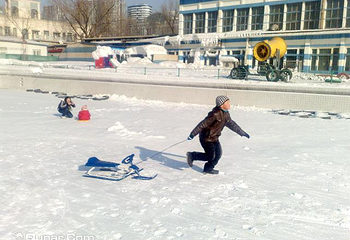 北京工体翻斗乐儿童滑雪场第 3 张图片