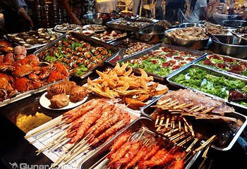三亚爱琴海建国度假酒店（全套房）BBQ自助餐第 2 张图片