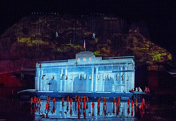 《中国出了个毛泽东》大型实景演出第 18 张图片
