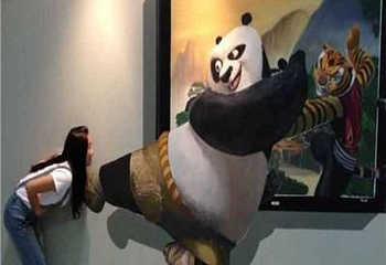 金华婺城区3D魔幻画展第 3 张图片