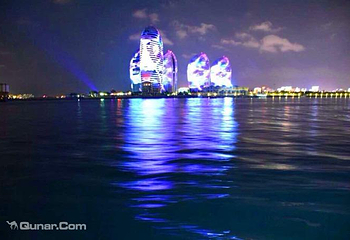 夜游三亚湾第 19 张图片