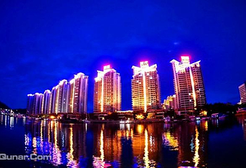 夜游三亚湾第 17 张图片