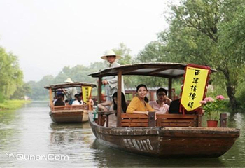 西溪湿地印象摇橹船第 7 张图片