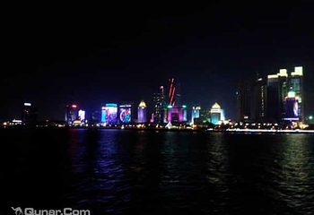 青岛夜游三湾第 6 张图片