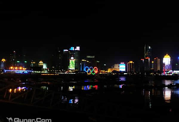 青岛夜游三湾第 3 张图片