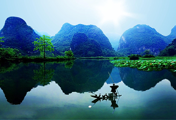 广西平果布镜湖•荷莲世界第 17 张图片