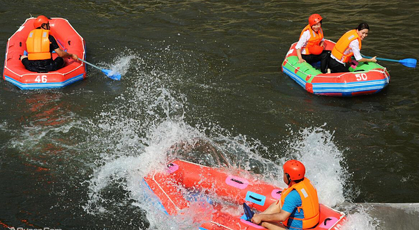 桃源河竹海漂流