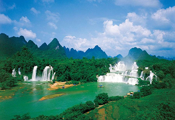 沙屯叠瀑布第 1 张图片
