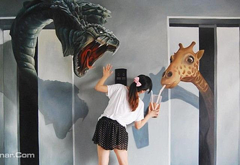 瞳艺3D艺术画展（天津馆）第 11 张图片