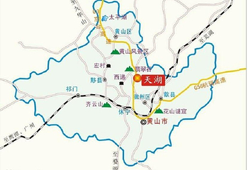 黄山天湖景区第 10 张图片