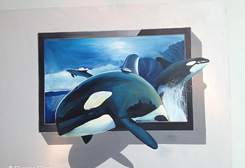 大雁塔3D魔幻画展第 1 张图片